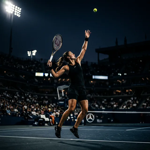 Tennis match point on IPTV Balkans
